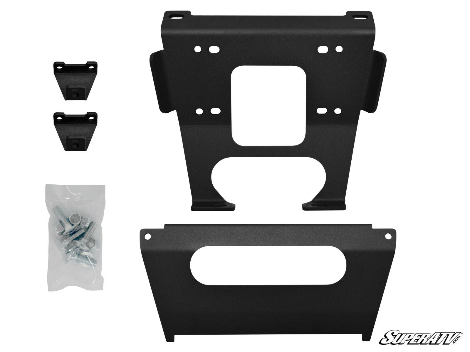 3500 lb Winch & Mount for Polaris RZR XP Turbo / Turbo 4 (2017–2018)