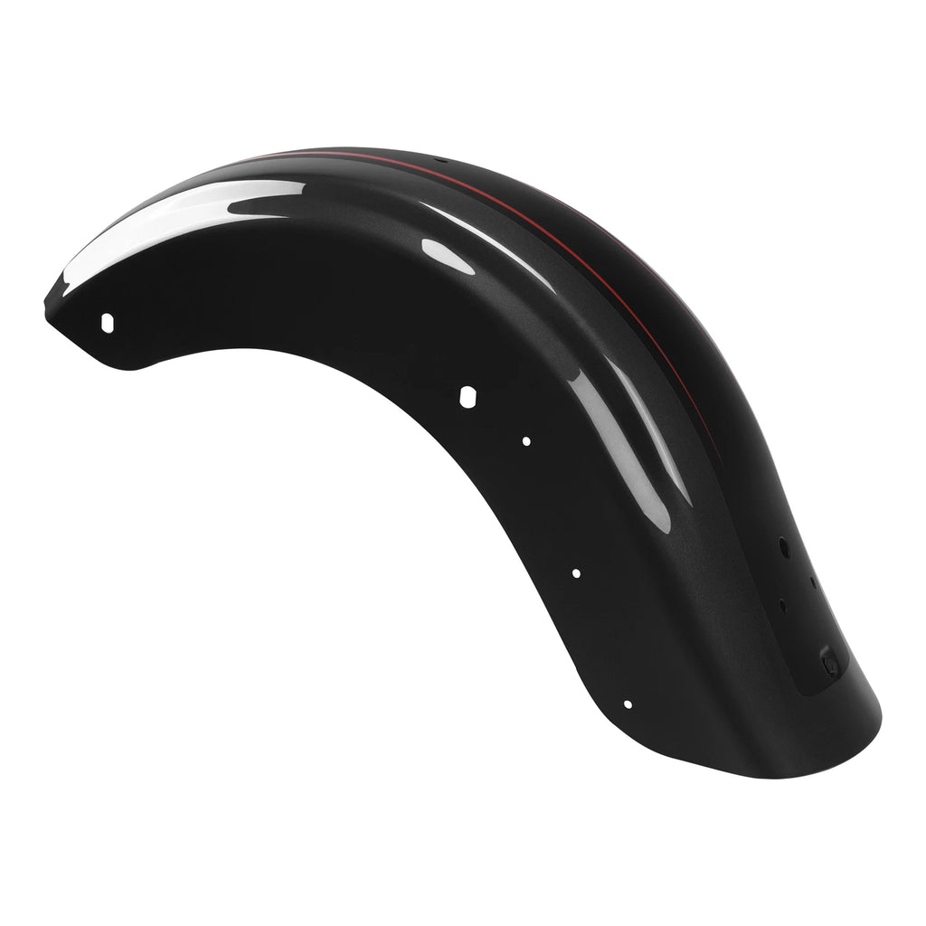 Rear Fender for Harley Touring Road Glide (2009–2023) Dark Alloy/Black Denim