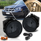 Set of 2 Smoked Lens Fog Lights with Switch for Jeep Compass/Patriot (2007–2009)