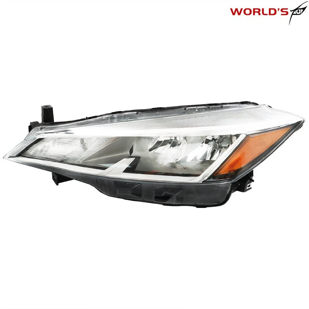 Headlight for Nissan Kicks (2021–2023) Halogen Chrome Driver Side