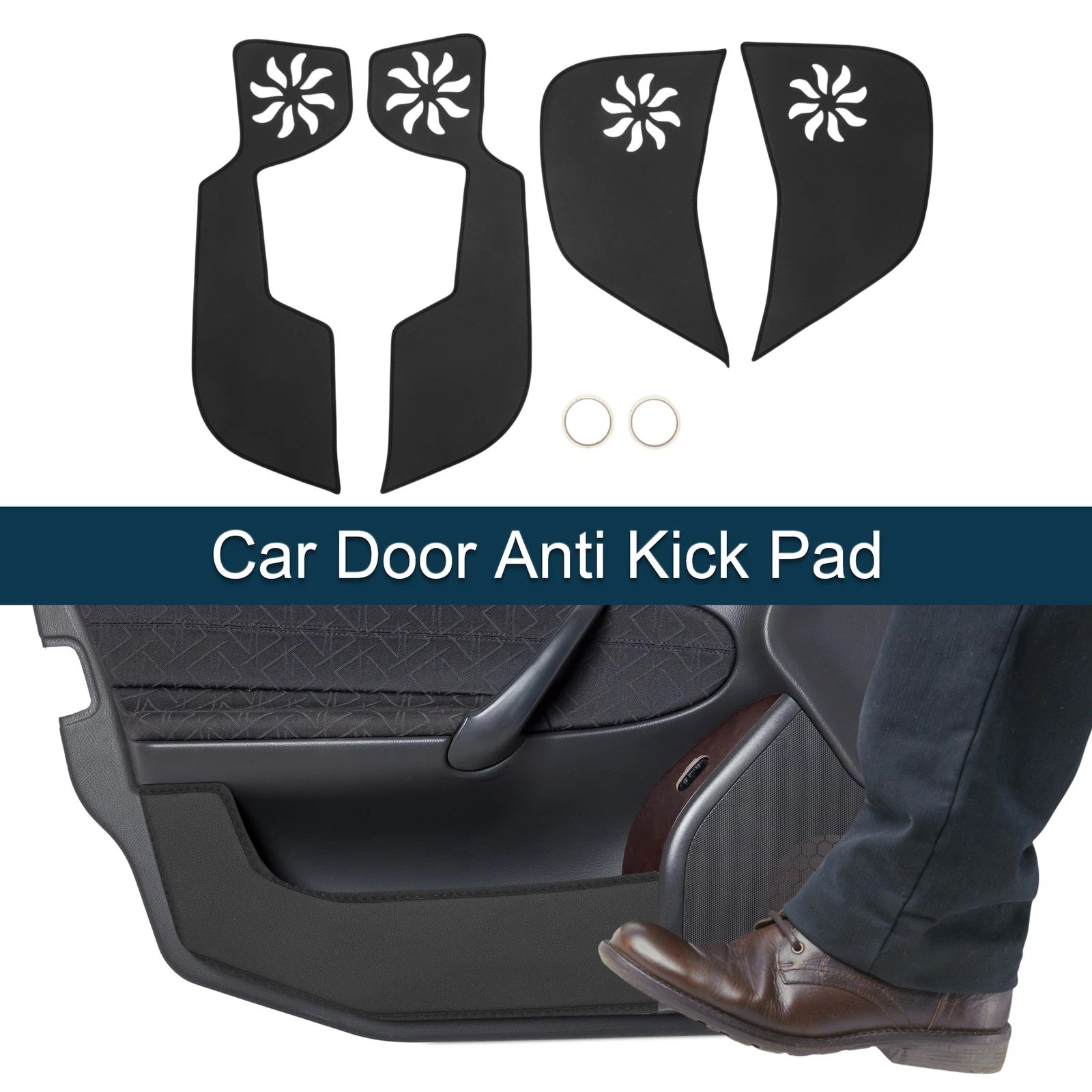 Set of 1 Car Door Anti Kick Pad Sticker Protector for Honda XR-V (2023)
