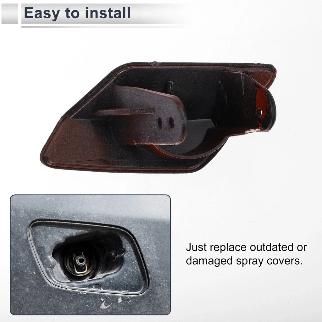 Front Right Side Bumper Headlight Washer Nozzle Cover Cap for BMW 320i