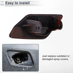 Front Right Side Bumper Headlight Washer Nozzle Cover Cap for BMW 320i