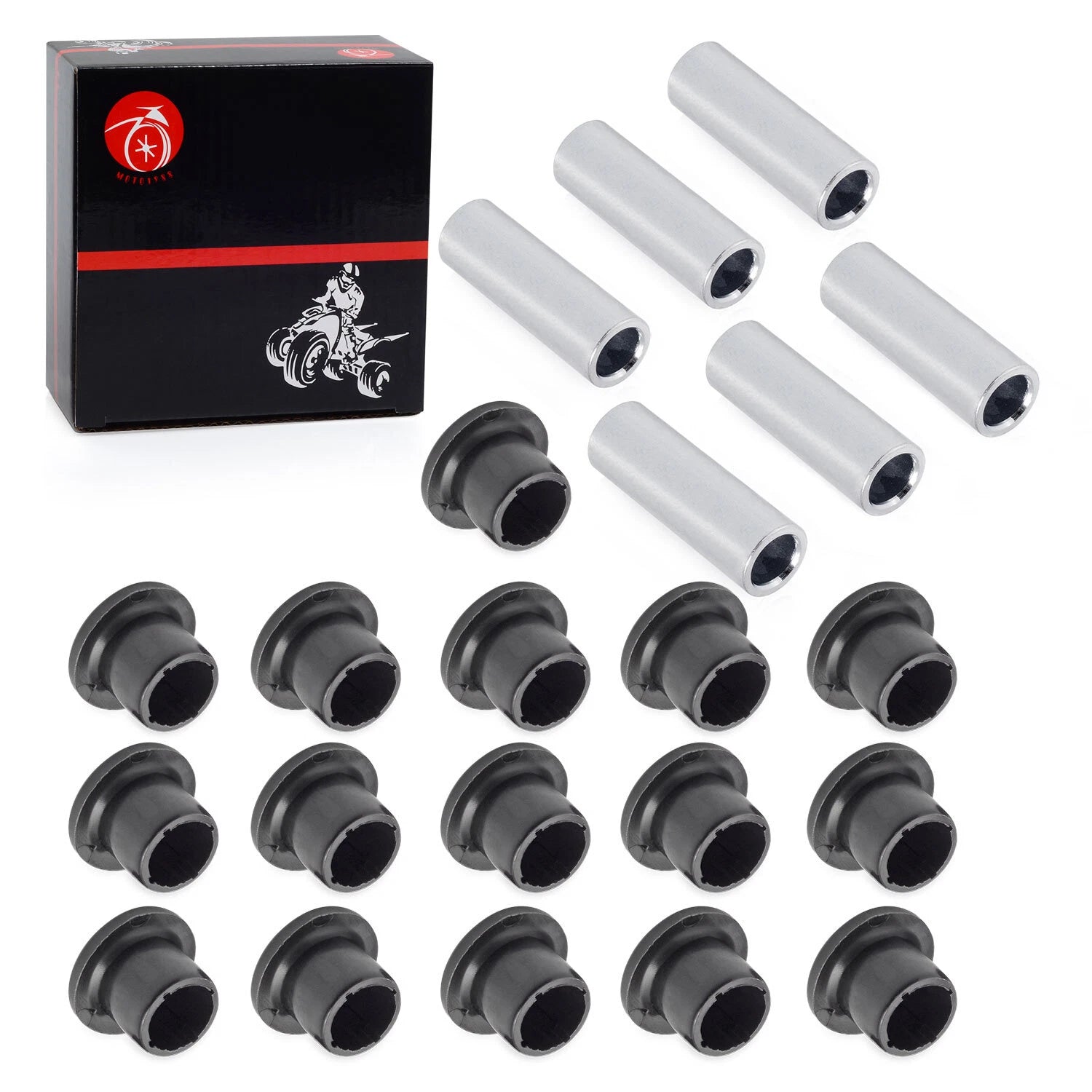 Front Lower & Upper A-Arm Bushing Kit for Can-Am Outlander (330-570)