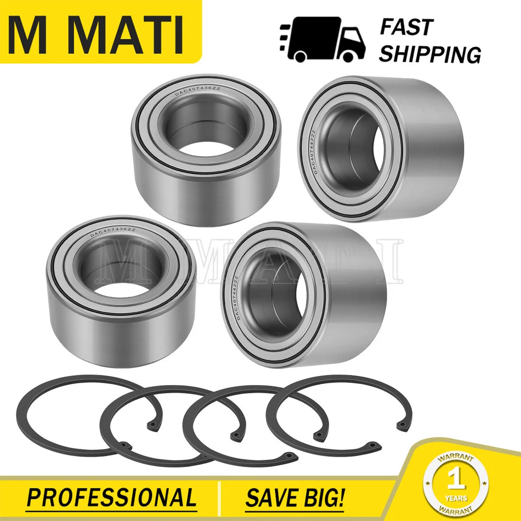 Front & Rear Wheel Bearing Kit for Kawasaki Teryx KRX 1000 (2020–2023) 92045-0919 92045-0920