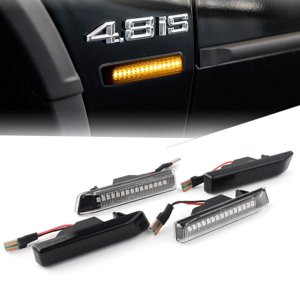 Dynamic LED Side Marker Turn Signal Light for BMW X5 E53 (2000–2006) & 3 Series E36 (1997–1999)