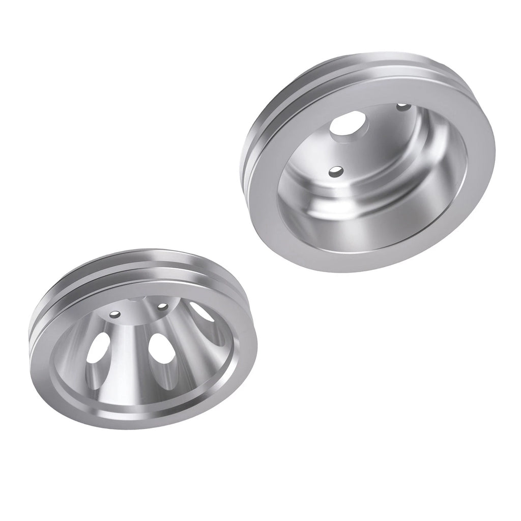 Groove Pulley System for Chevy Small Block SBC (265–400 V8) Aluminum