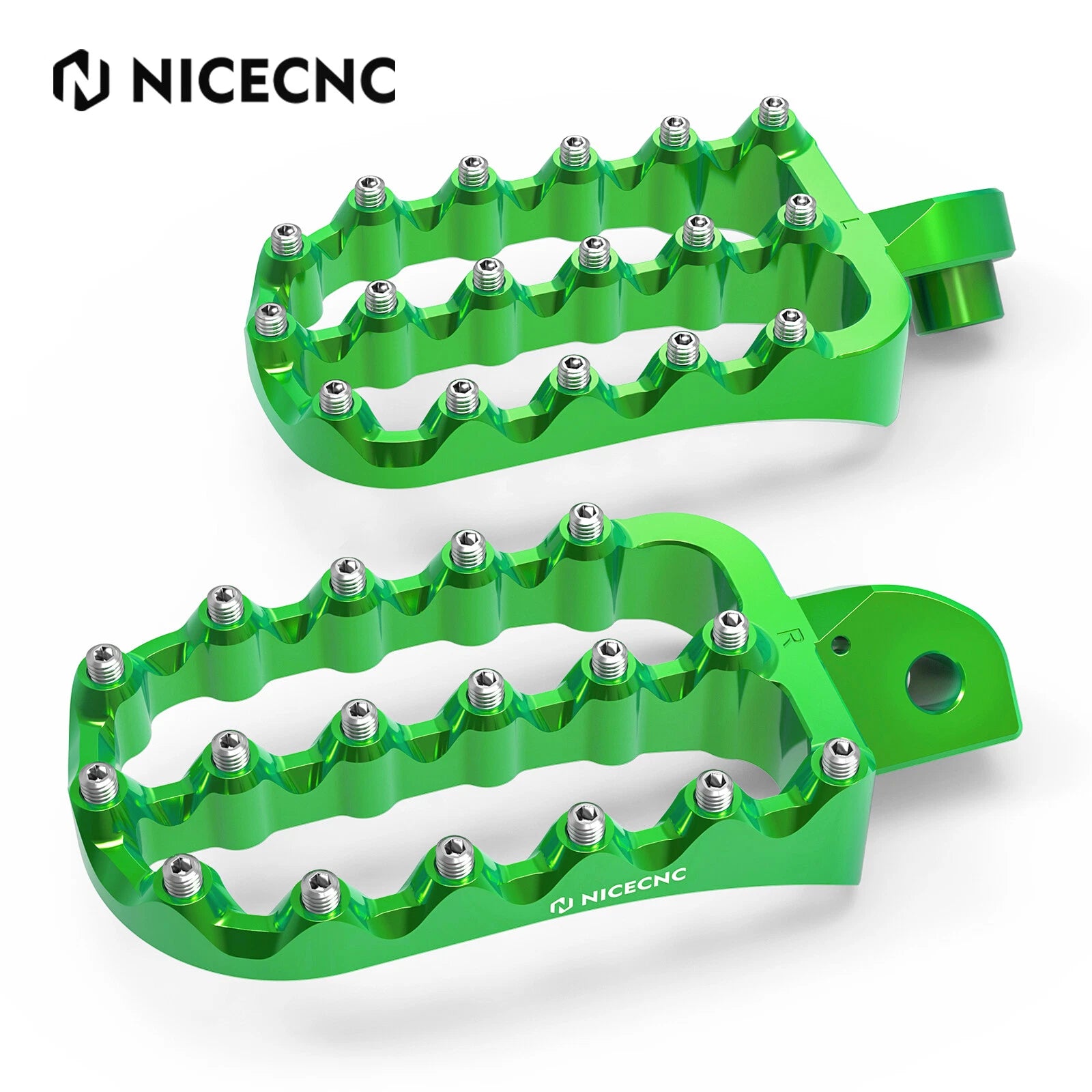 Larger Foot Pegs for Kawasaki KLR650 (1987–2024)