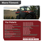 High Performance Radiator for Polaris Ranger RZR 570 900 1000 Crew XP (2013–2025)