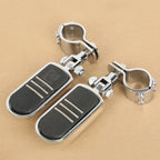 Adjustable Footpeg Footrest Pegs for Harley Touring Dyna (25-35mm)