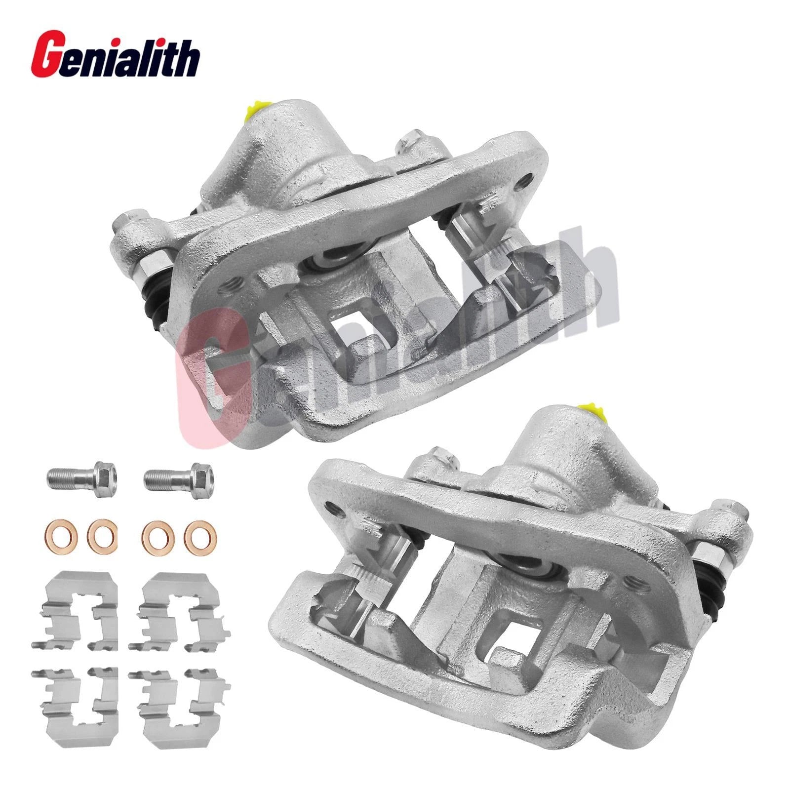 2X Rear Disc Brake Caliper Kits for Kia Soul (2010–2013)