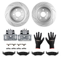 Rear Brake Rotor Caliper & Pad Kit for Dodge Durango/Ram 1500 (2004–2010)