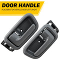 2X Interior Door Handles for Toyota Tundra (2000–2006) Gray