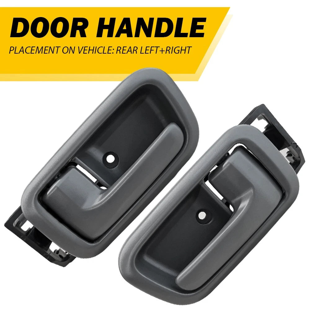 2X Interior Door Handles for Toyota Tundra (2000–2006) Gray