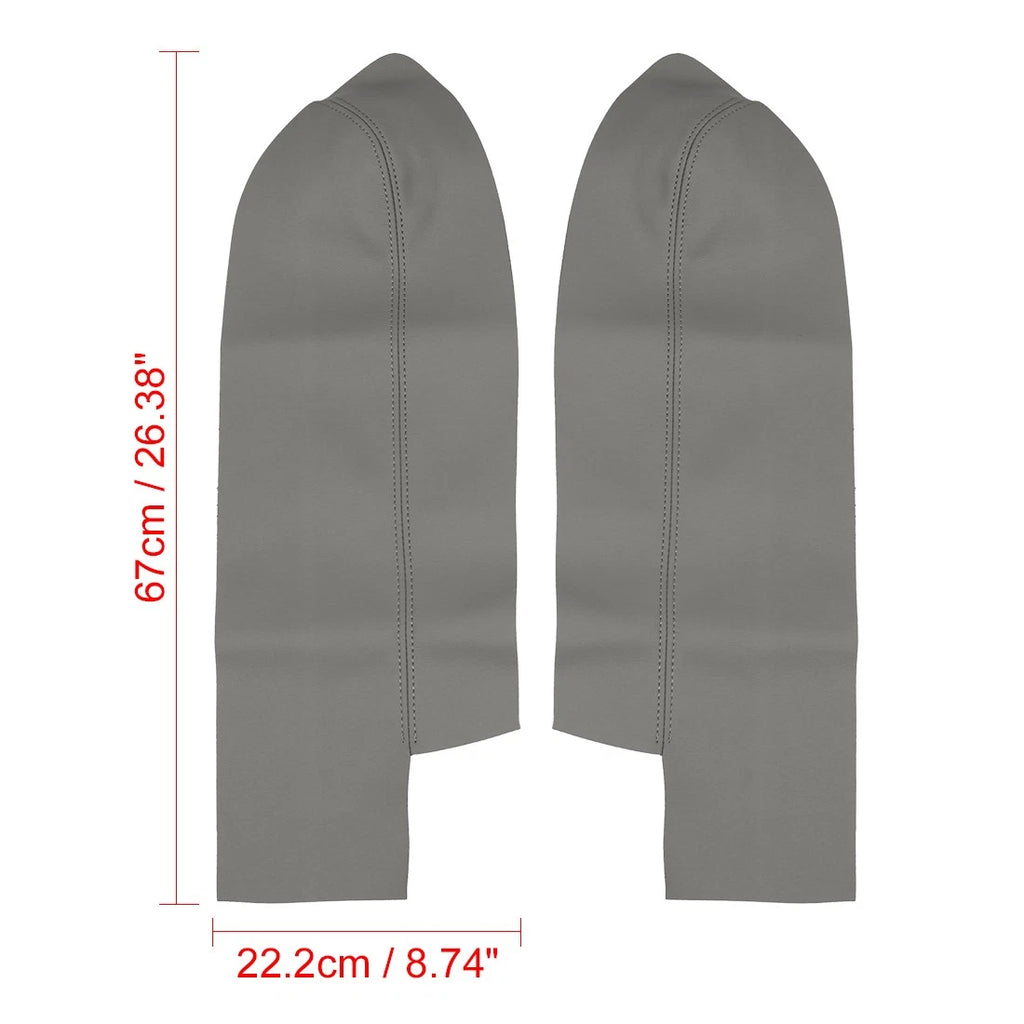 1 Pair Synthetic Leather Armrest Covers for Honda CR-V (2007–2012)