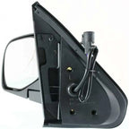 Power Mirror for Ford Explorer (1995–2001) Left Textured Black Manual Folding