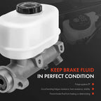 Brake Master Cylinder with Reservoir & Sensor for Chevy Equinox (2005â2010)