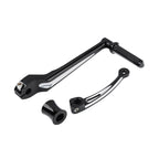 Black CNC Shifter Lever Set for Harley Street Glide, Softail (1986-2023)