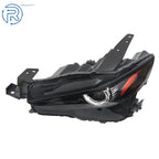 Clear Lens Full LED Headlight for Mazda CX-30 (2020–2022) Black Driver Side