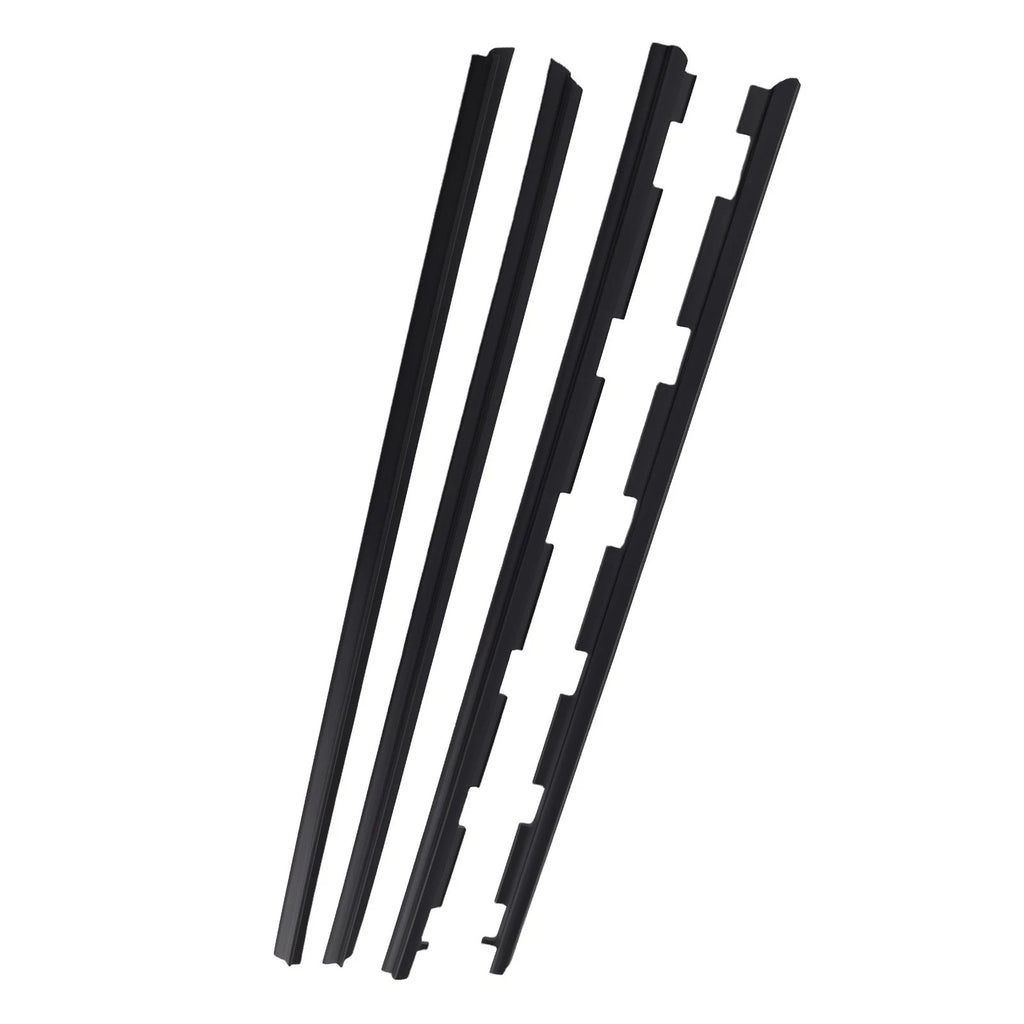 Set of 4 Weatherstrip Window Seal Trim for Chevy C2500/K2500 (1988–2000) 15991405