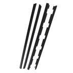 Set of 4 Weatherstrip Window Seal Trim for Chevy C2500/K2500 (1988–2000) 15991405