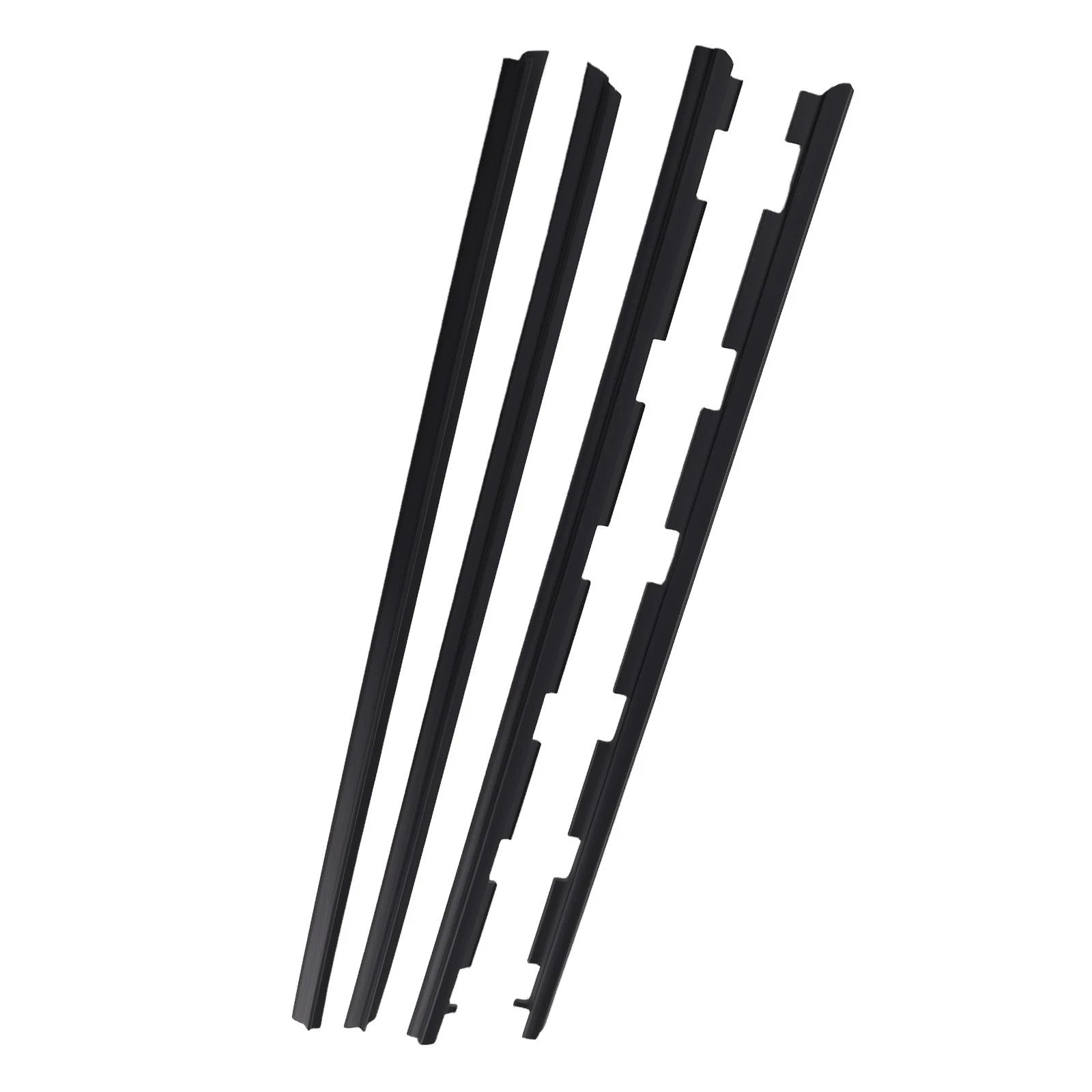 Set of 4 Weatherstrip Window Seal Trim for Chevy C2500/K2500 (1988–2000) 15991405
