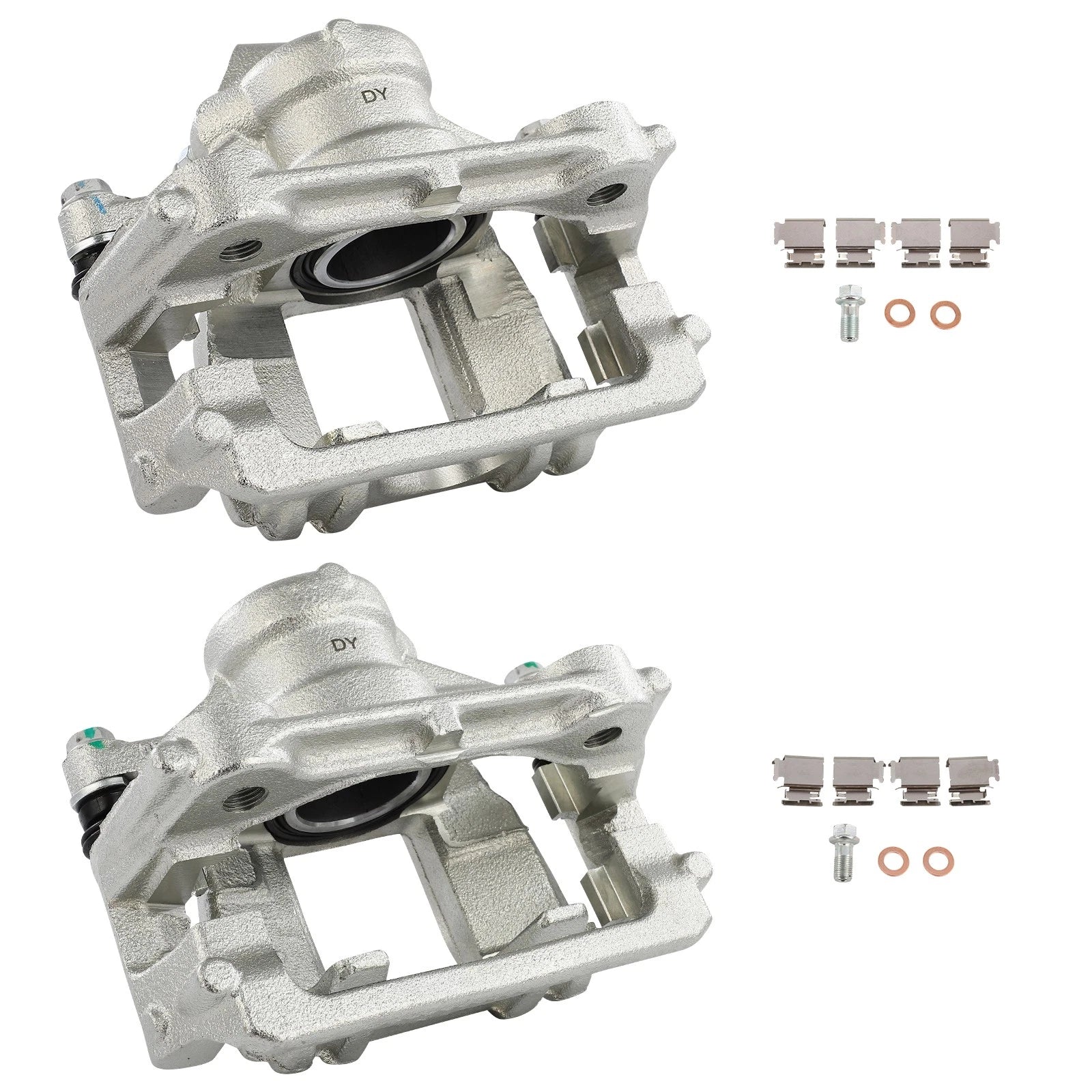 Set of 2 Rear Brake Calipers for Dodge Sprinter 2500 (2007–2009)