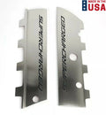 Fuel Rail Covers Black Carbon Fiber for Chevrolet Corvette Z06 (2015–2019)