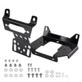 Front Winch Plate for Polaris RZR 900 EPS/S 1000 EPS (2015–2026) Black Steel