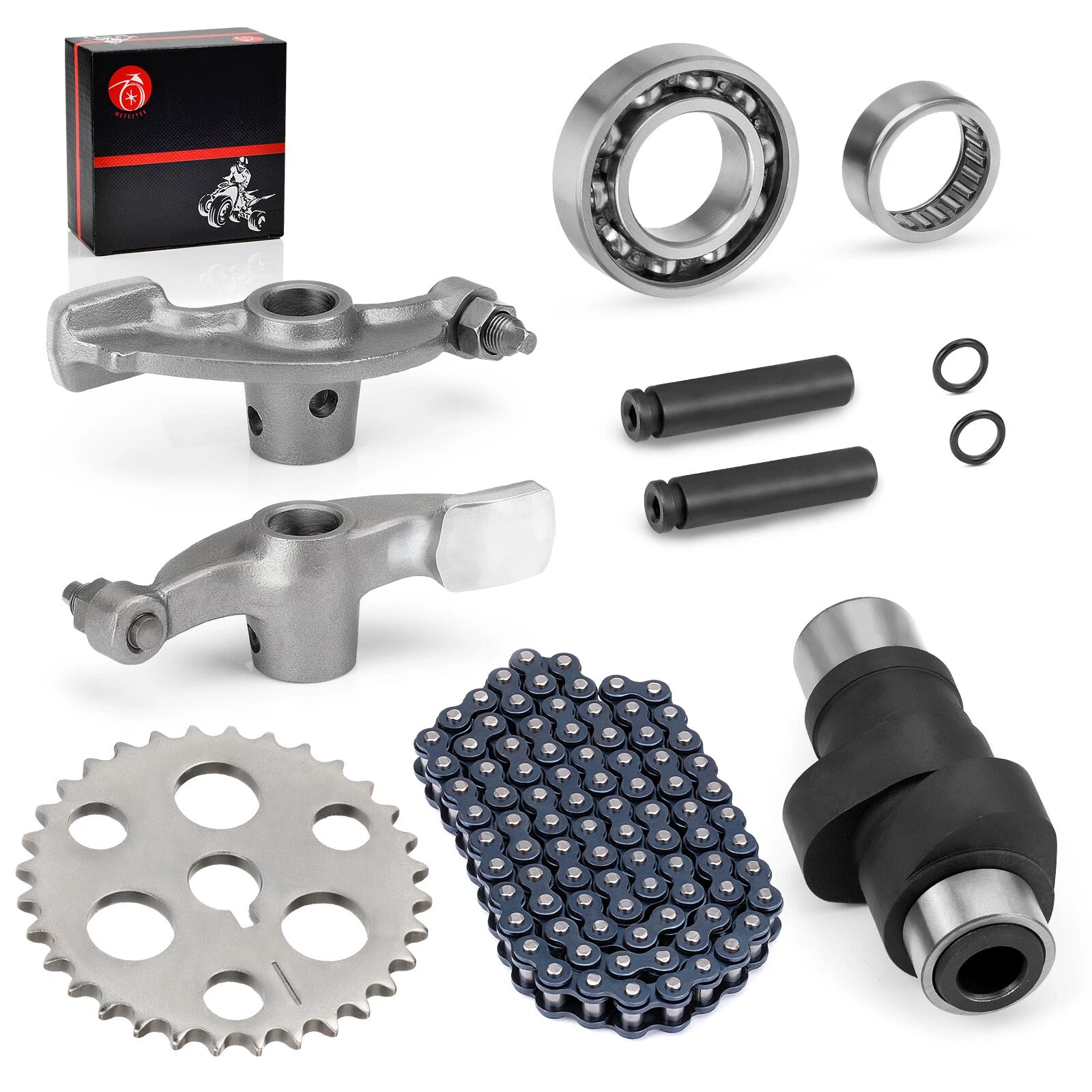 Rocker Arm Cam Sprocket Chain Camshaft Assembly for Yamaha Warrior 350 (1997–2004)