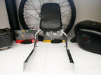 Sissy Bar Back Seat and Backrest Pad for Harley Davidson (Rigid Mount)