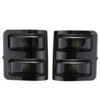 2X Smoked Side Tow Mirror Turn Signal Light Lens for Ford F250 F350 F450