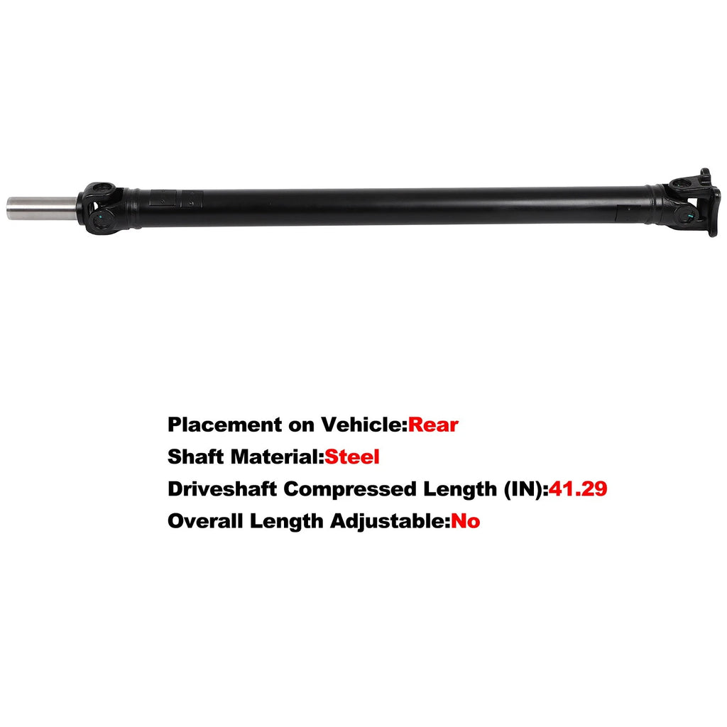 Rear Drive Shaft for Mazda Miata L4 1.6L (1990–1993) M091-25-100A M091-25-100