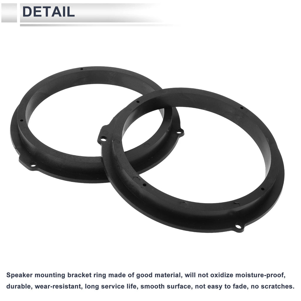 Set of 2 Speaker Spacer Rings for Ford Focus (6.5")