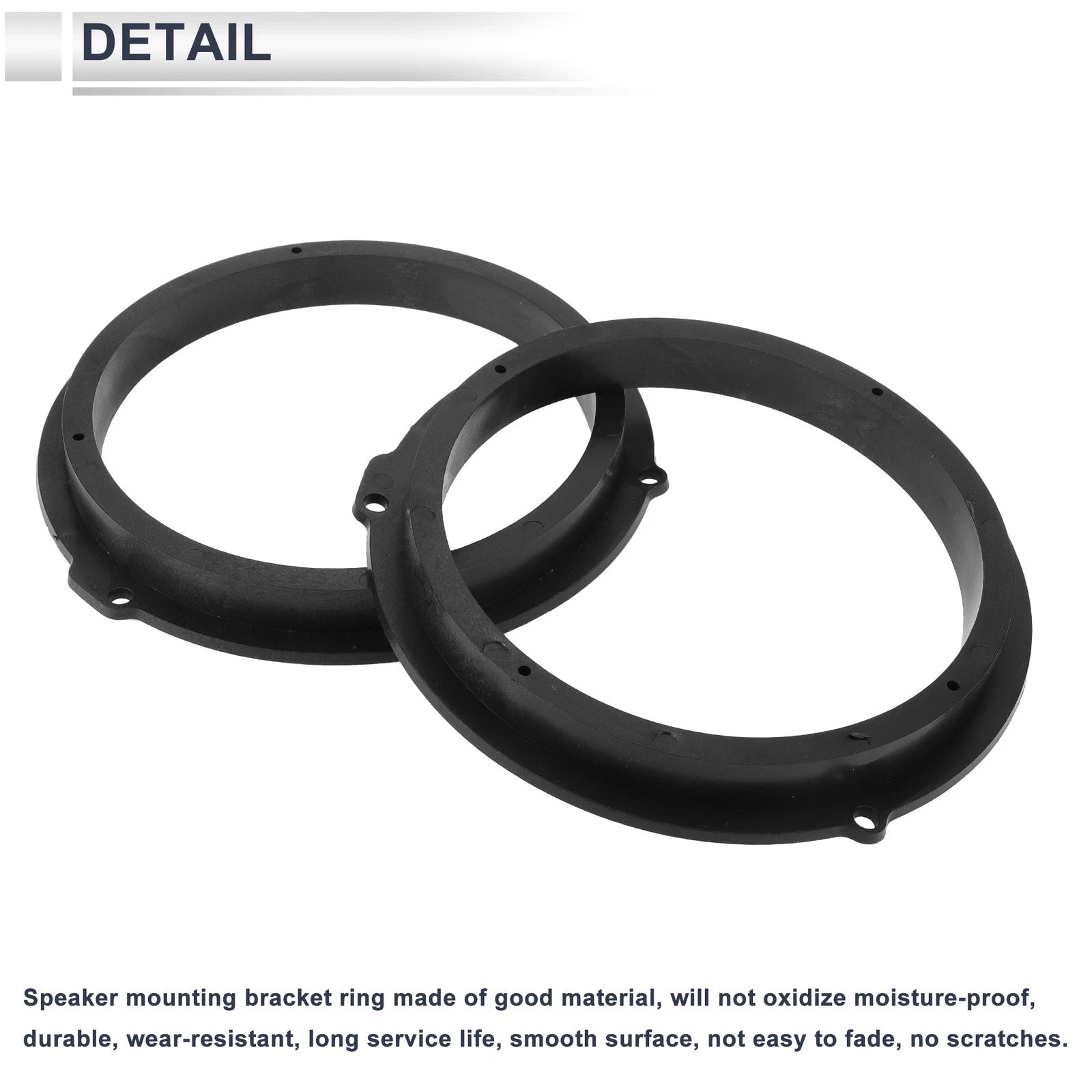 Set of 2 Speaker Spacer Rings for Ford Focus (6.5")
