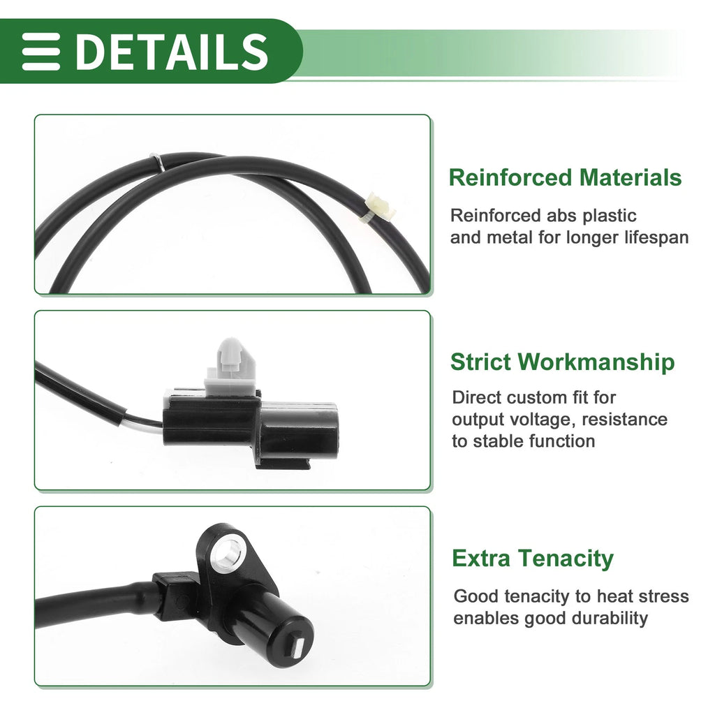 ABS Wheel Speed Sensor No.MR527312 for Mitsubishi Lancer (2002–2007)