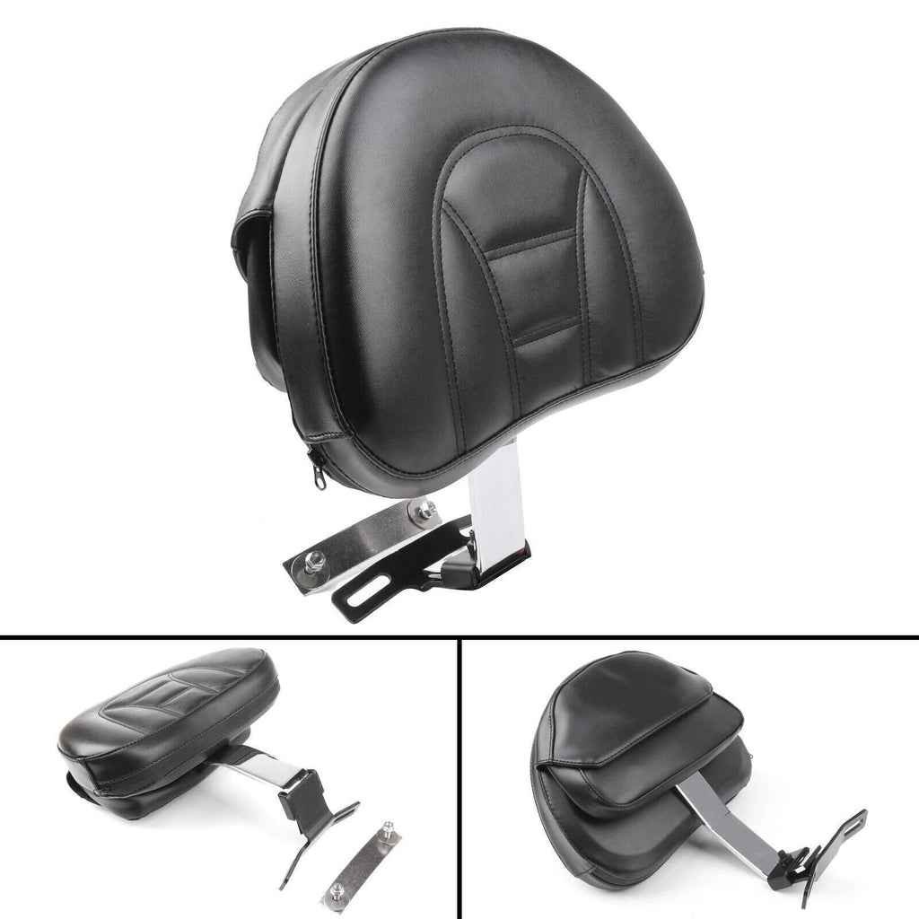 Adjustable Backrest Pad for Harley Fatboy Heritage Softail FLSTF (2007–2019)