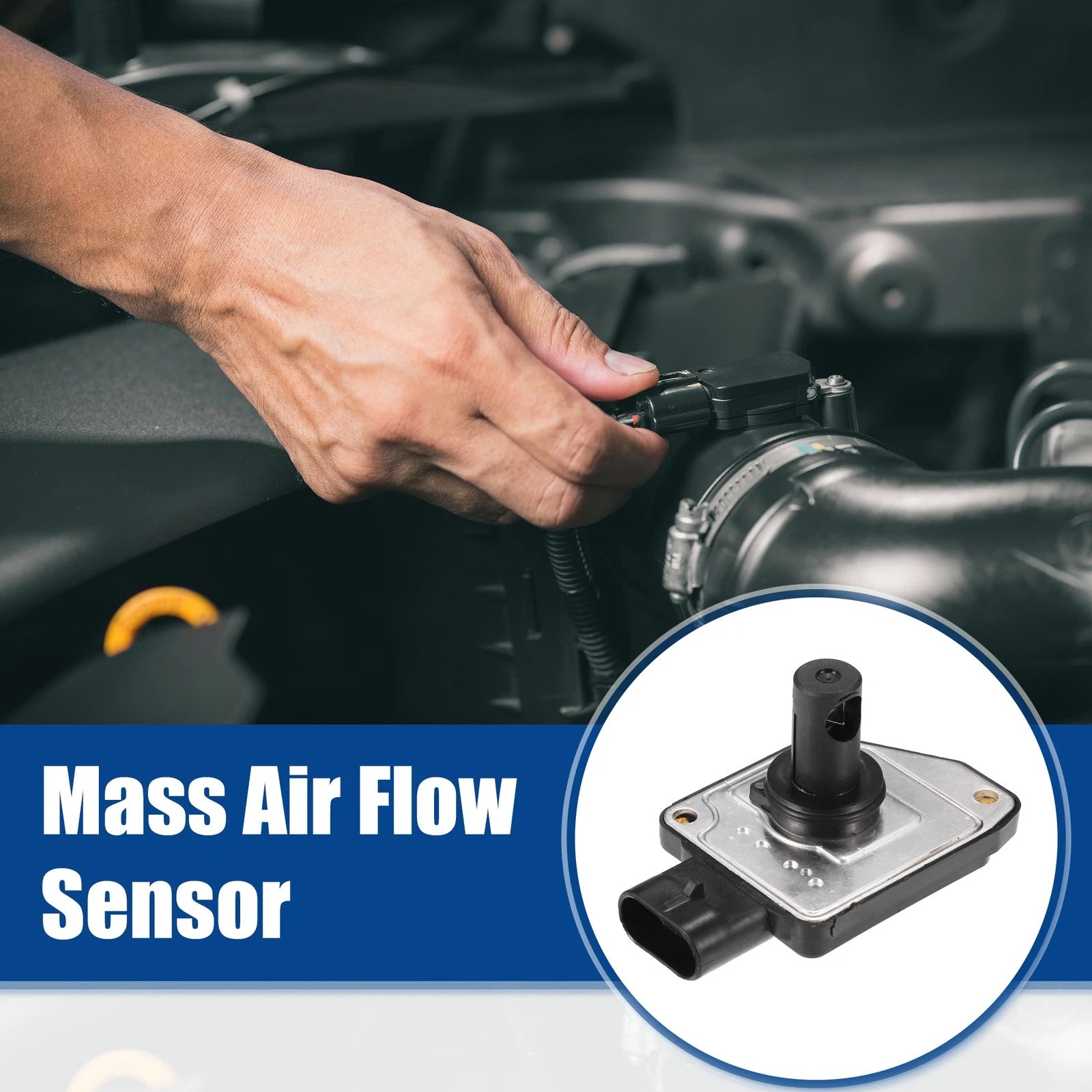 Mass Air Flow MAF Sensor for Chevy Camaro 3.8L (1996–1998) No. 19112538/88961008