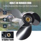 13 1/2 x 15 Boat Propeller for Evinrude 40-140HP (13 Spline Tooth 765182, RH)