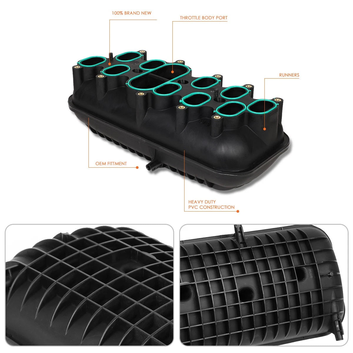 OE Style Lower Intake Manifold 615-279 for Ford Super Duty/Excursion (2000–2018)