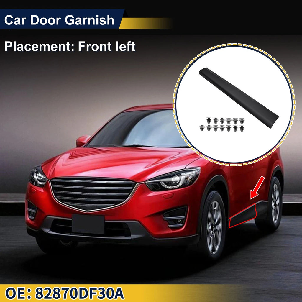 Door Side Lower Trim Front Left No. 82870DF30A for Nissan Rogue Sport (2017–2022)