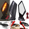 LED Turn Signal Side Mirrors for Can Am Maverick X3/X3 Max (2017–2024)