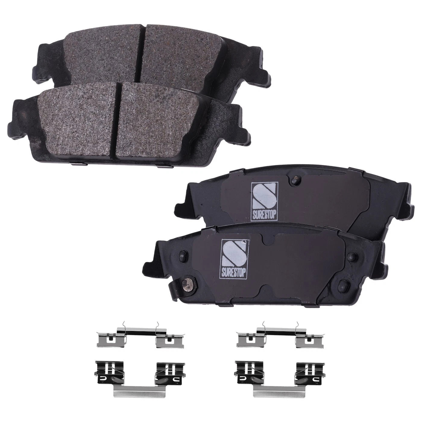 Brake Pad Set for Chevrolet Tahoe (2015–2019) Rear 2-Wheel 4WD
