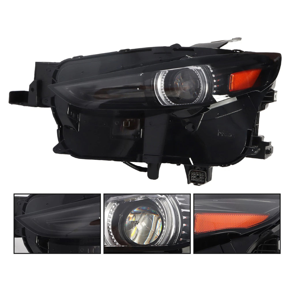 Left Driver Side LED Headlight AFS for Mazda CX-30 (2020–2022) DGJ1-51-040B