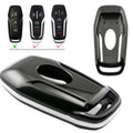 Glossy Black Smart Remote Key Fob Shell Cover for Ford Lincoln (2015–2019)