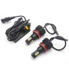 Dual 9005 H10 Multi-Color RGB LED Fog Light Bulbs for APP Remote (2009-2011)