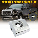 Left Driver Door Key Bezel Handle Cover for Nissan Titan (2004–2018) 80647ZC00A