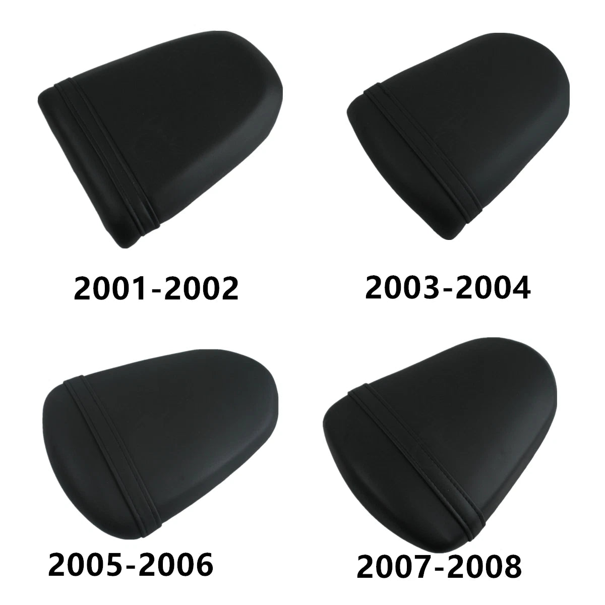 Rear Pillion Passenger Seat for Suzuki GSXR1000 (2001–2008)
