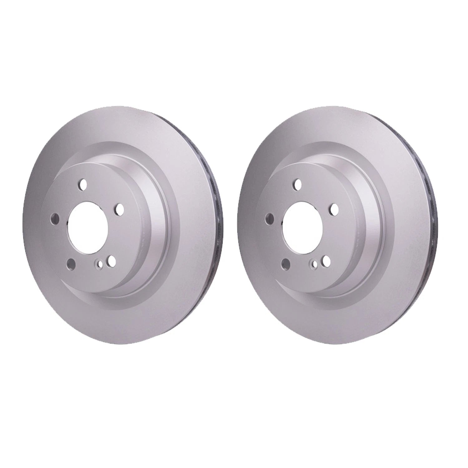 Set of 2 Hella Rear Vented 320mm Disc Brake Rotors for C218 CLS550 C207 E550