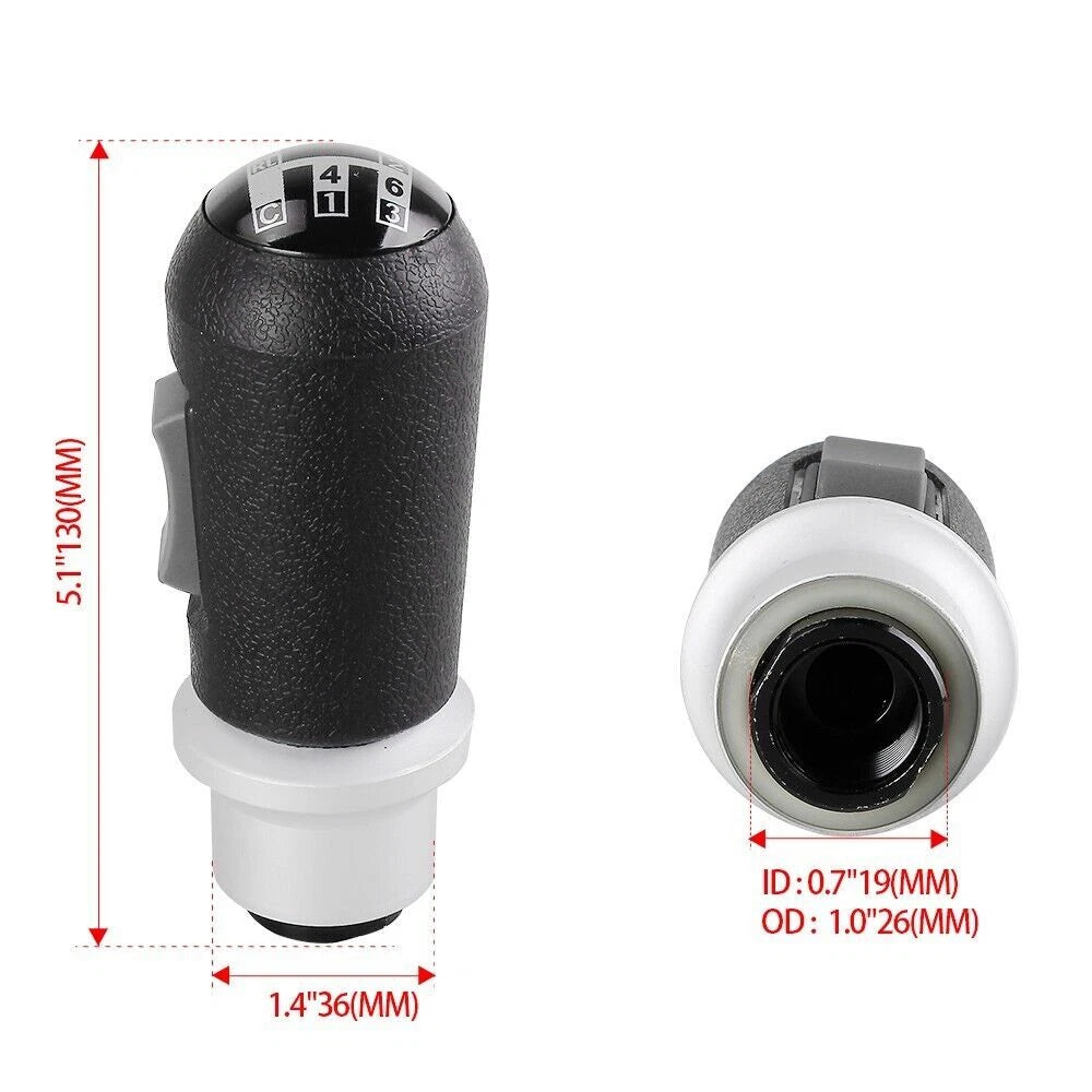 6 Speed Gear Shift Knob and Gearbox Splicer for Scania 3 4 Series